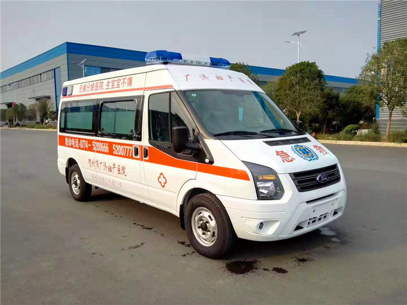 福特新世代V348長軸高頂運輸型救護(hù)車