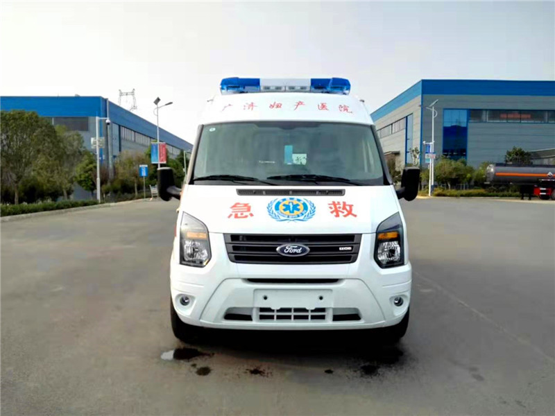 福特新世代V348長軸高頂運輸型救護(hù)車