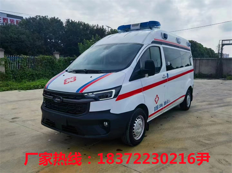 福特新全順V362監(jiān)護型救護車！