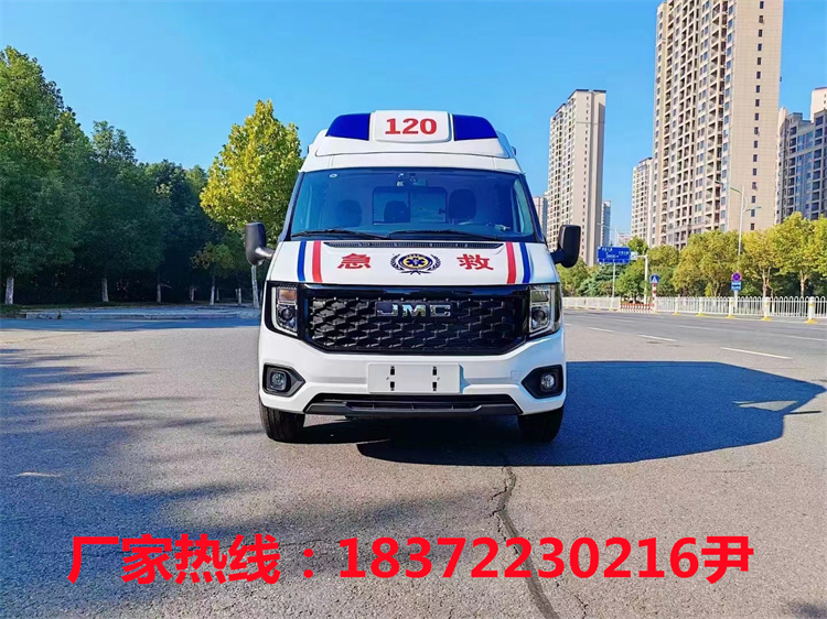 江鈴福順柴油短軸監(jiān)護型救護車！